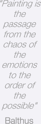 Balthus quote